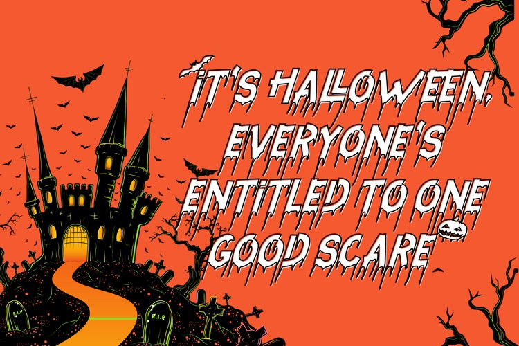 The Halloween Display Font