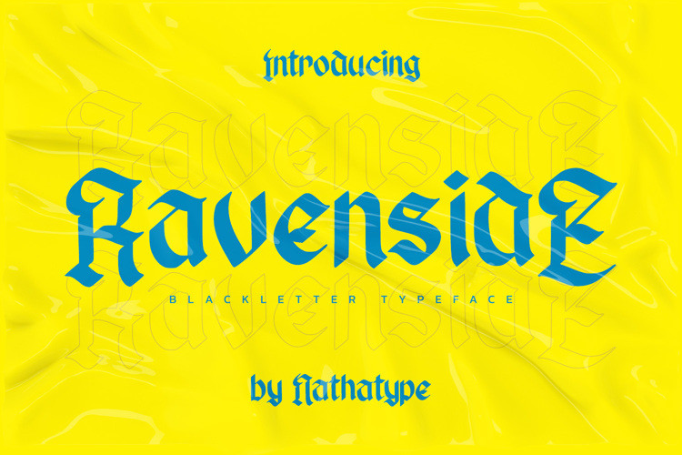 Ravenside Blackletter Font