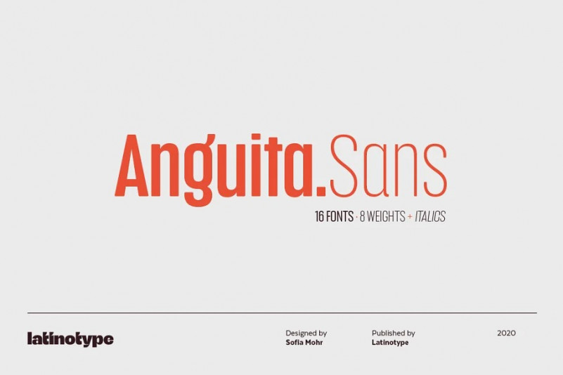 Anguita Sans Font