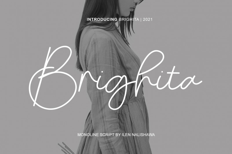 Brighita Handwritten Font