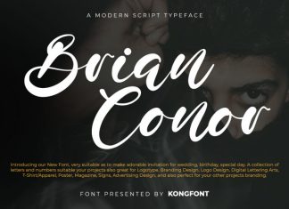 Brian Conor Script Font