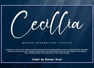 Cecillia Script Font