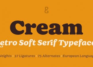 Cream Serif Font