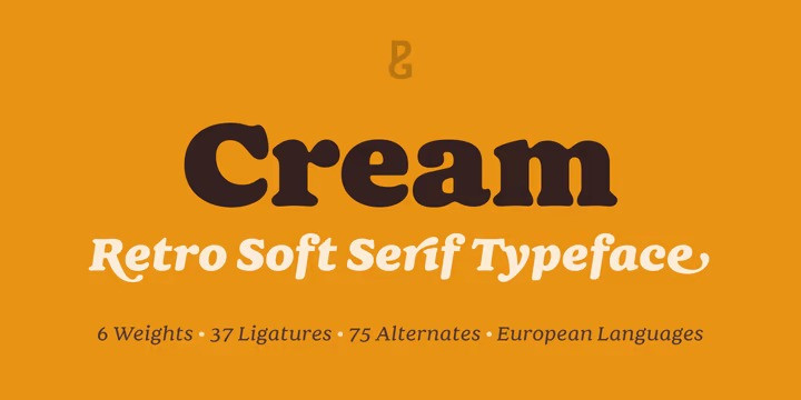 Cream Serif Font