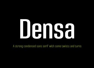 Densa Sans Serif Font