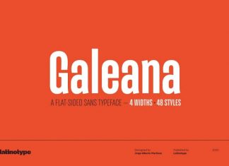 Galeana Sans Serif Font