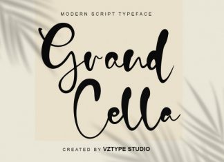 Grand Celia Script Font