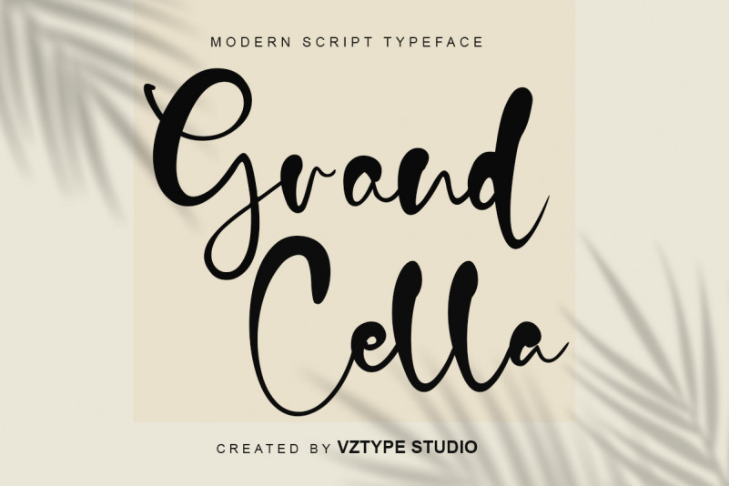 Grand Celia Script Font
