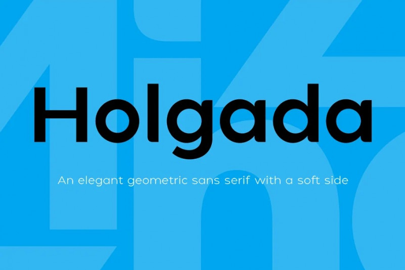 Holgada Sans Serif Font