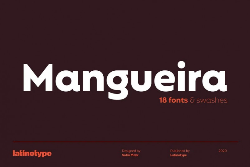 Mangueira Sans Serif Font