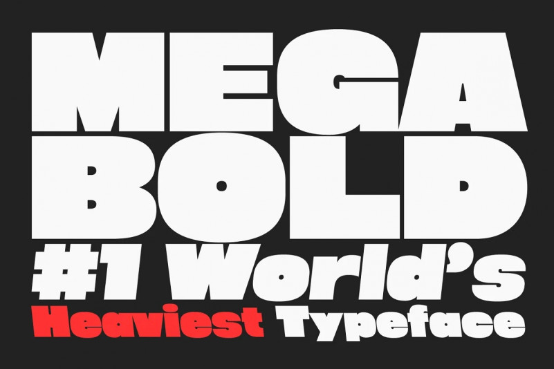 Megabold Sans Serif Font