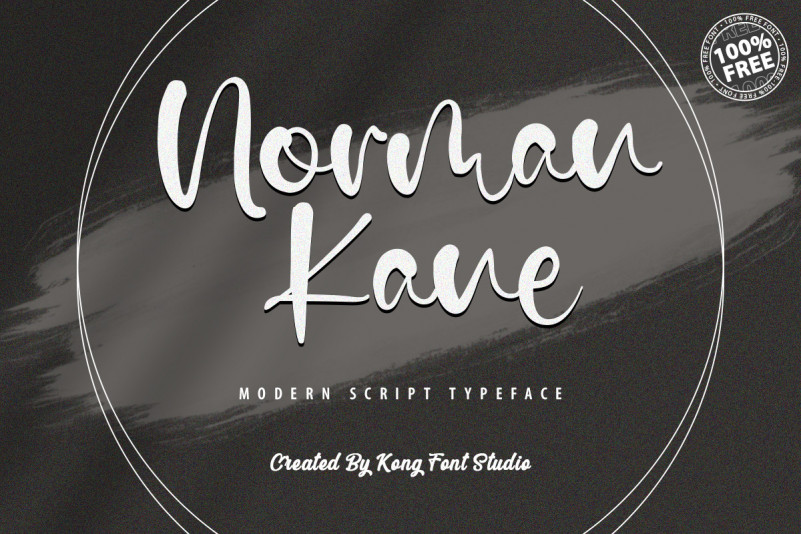 Norman Kane Script Font