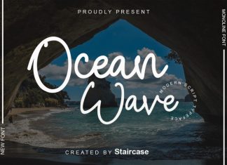 Ocean Wave Handwritten Font