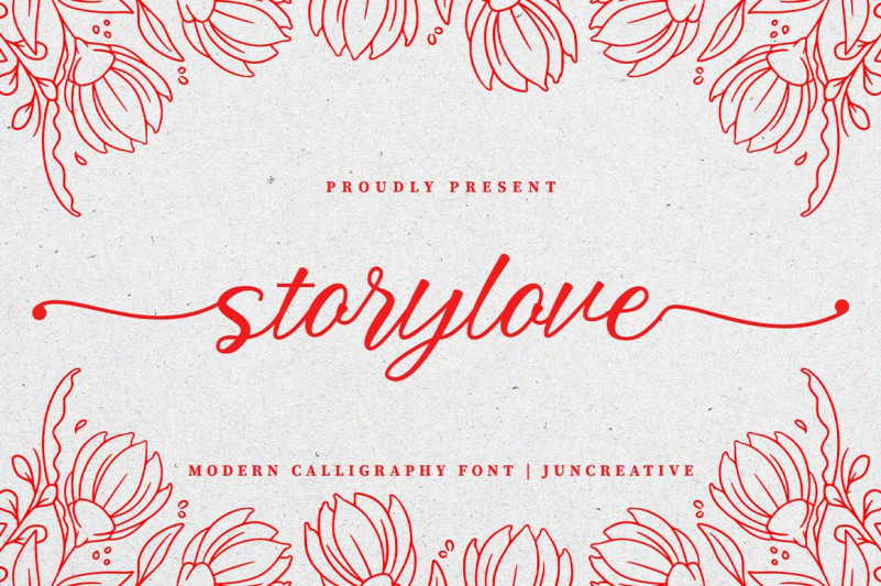 Storylove Script Font