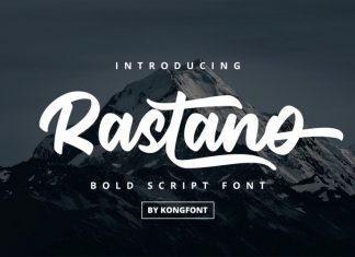 Rastano Script Font