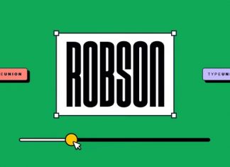 Robson Sans Serif Font