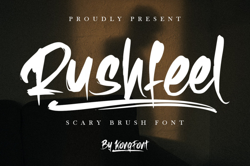 Rushfeel Brush Font