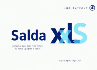 Salda Sans Serif Font
