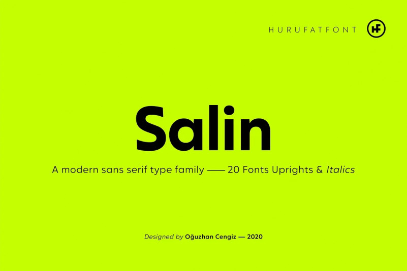 Salin Sans Serif Font