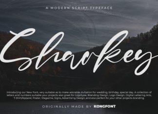 Sharkey Script Font