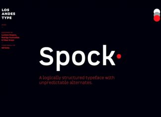Spock Sans Serif Font