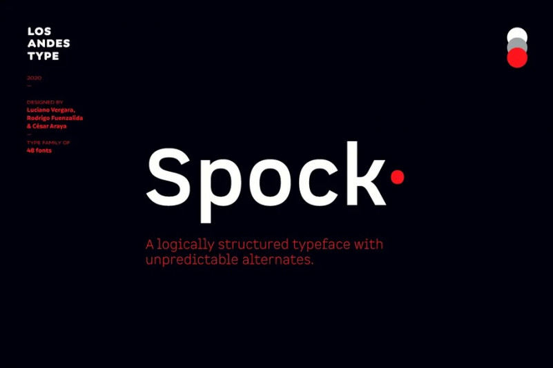 Spock Sans Serif Font