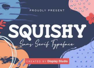 Squishy Display Font