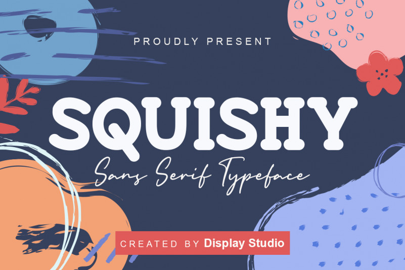 Squishy Display Font