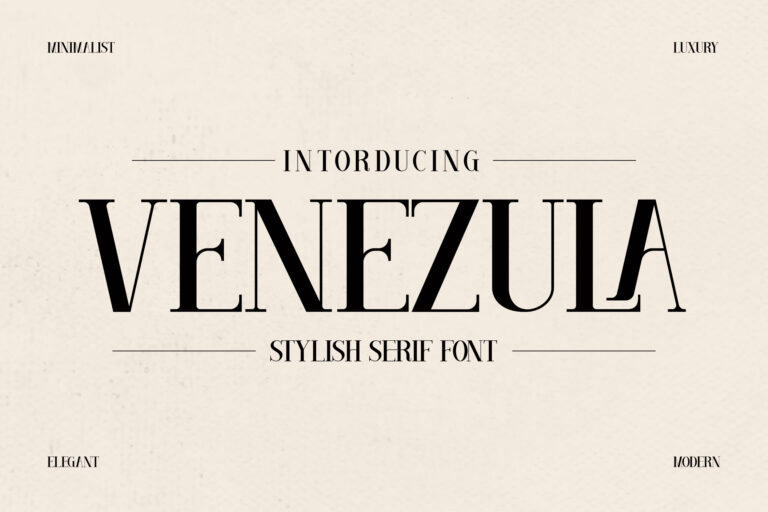 Venezula Serif Font