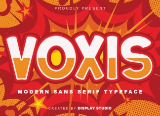 Voxis Display Font
