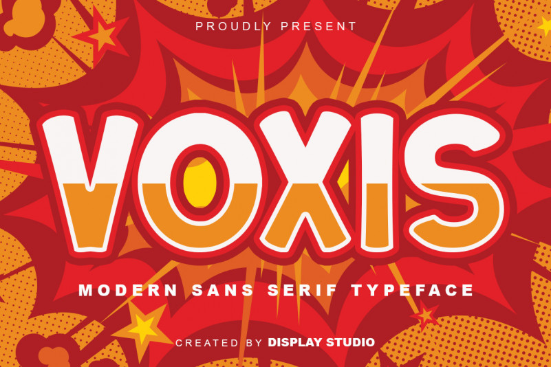 Voxis Display Font
