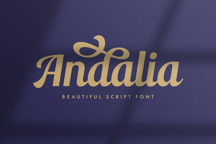 Andalia Script Font