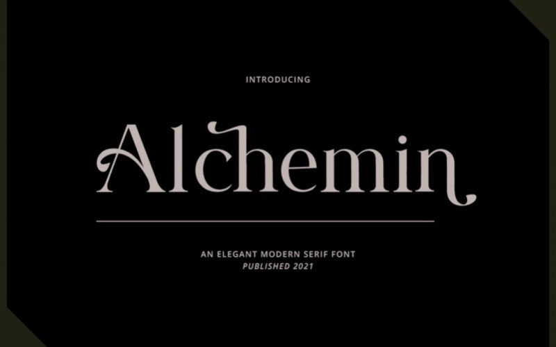 Alchemin Serif Font