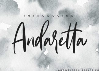 Andaretta Script Font