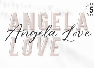 Angela Love Font Duo