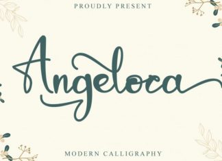 Angeloca Script Font