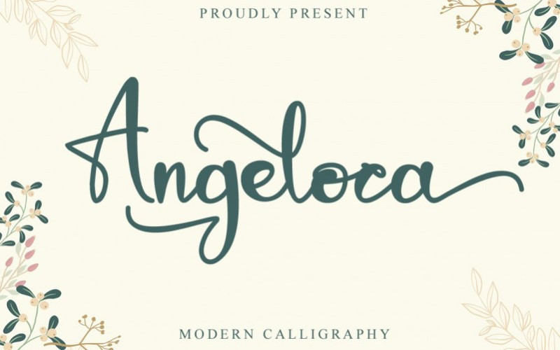 Angeloca Script Font