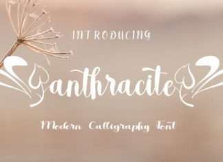 Anthracite Script Font