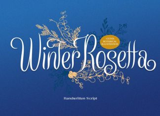 Winter Rosetta Script Font