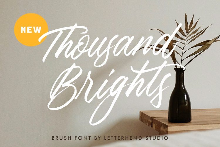 Thousand Brights Script Font
