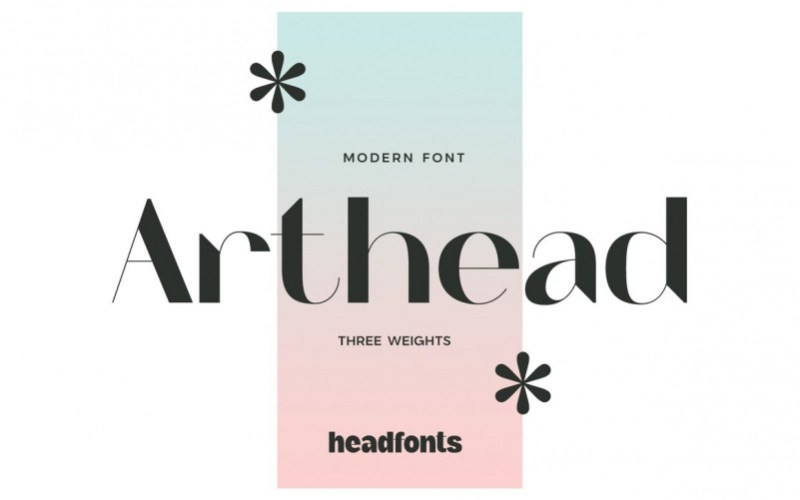 Arthead Sans Serif Font