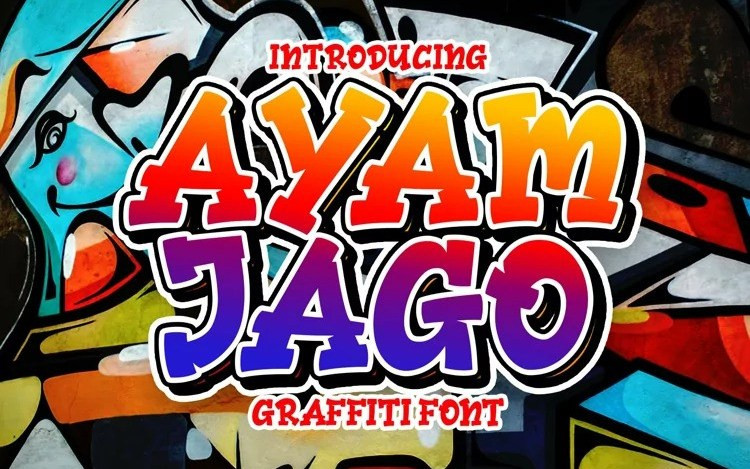 Ayam Jago Display Font