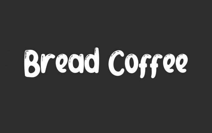 Bread Coffee Display Font
