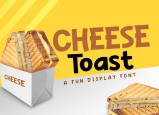 Cheese Toast Display Font