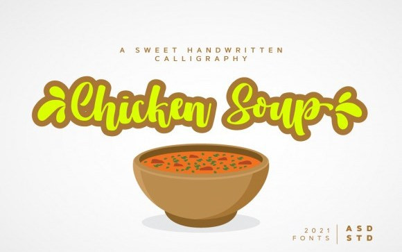 Chicken Soup Script Font
