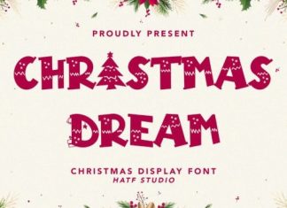 Christmas Dream Display Font