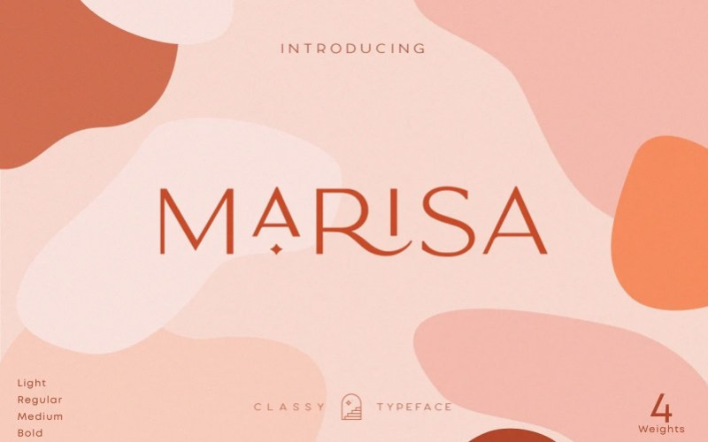 Classy Marisa Sans Serif Font