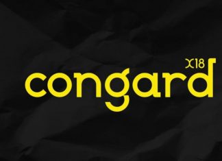 Congardx18 Sans Serif Font