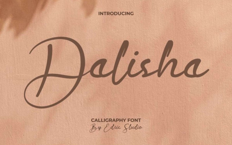 Dalisha Handwritten Font