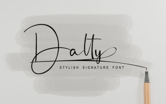 Dalty Handwritten Font